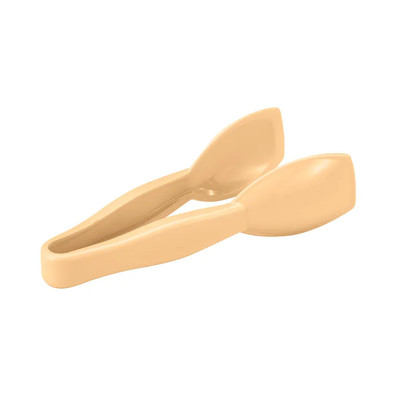 Cambro TGG6133 6-9/16" Easy-Grasp Beige Lugano Tongs - 12/Case