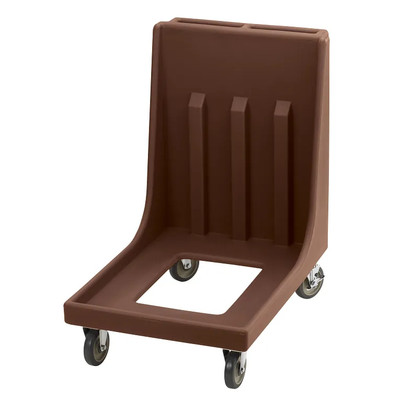 Cambro CD1826MTC131 350 Lb. Dark Brown Open Frame Camdolly