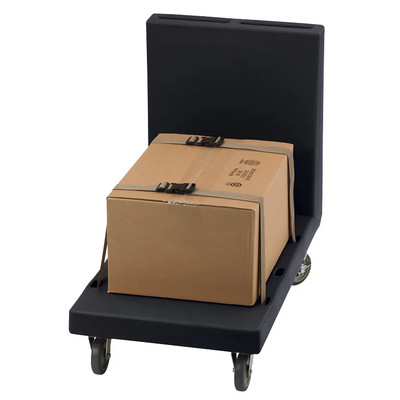 Cambro 2436UTHS110 600 Lb. Load Capacity Black Utility Truck with Handle