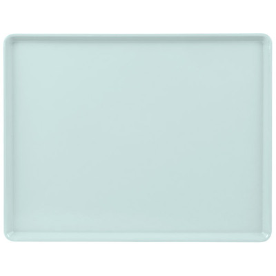 Cambro 1418D177 14" X 18" Rectangular Sky Blue Dietary Tray - 12/Case