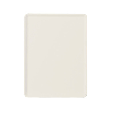 Cambro 1219D538 12" X 19" Rectangular Cottage White Dietary Tray - 12/Case