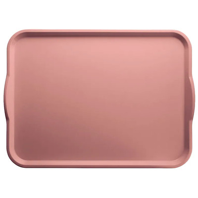 Cambro 1418H409 14" X 18" Rectangular Blush Camtray Dietary Tray - 12/Case