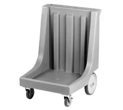 Cambro CD2020HB615 350 Lb. Charcoal Gray Polyethylene Camdolly with Push Handle
