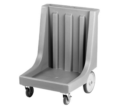 Cambro CD2020HB615 350 Lb. Charcoal Gray Polyethylene Camdolly with Push Handle