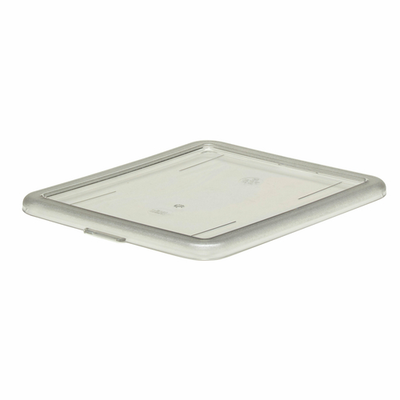 Cambro 911CWC135 9&quot; x 11&quot; x 9/16&quot; Clear Polycarbonate Camwear Lid - 24/Case