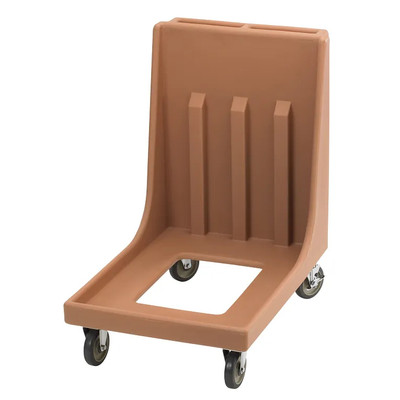 Cambro CD1826MTC157 350 Lb. Coffee Beige Open Frame Camdolly