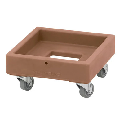 Cambro CD1313157 250 Lb. Coffee Beige Open Frame Camdolly