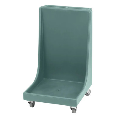 Cambro CD2020H401 350 Lb. Slate Blue Polyethylene Camdolly with Push Handle