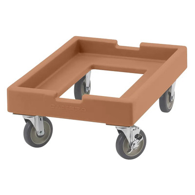 Cambro CD1826PDB157 Coffee Beige Camdolly for Pizza Dough Boxes