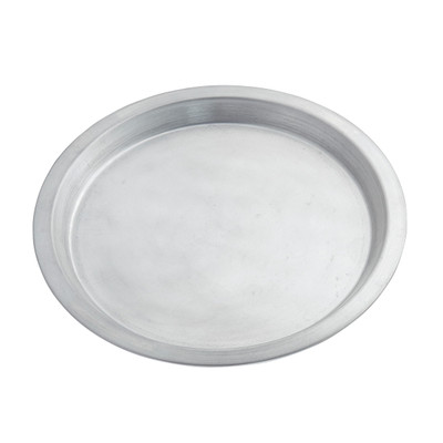 TableCraft Products 10545 9 1/8" x 1" Round Aluminum Pie Pan