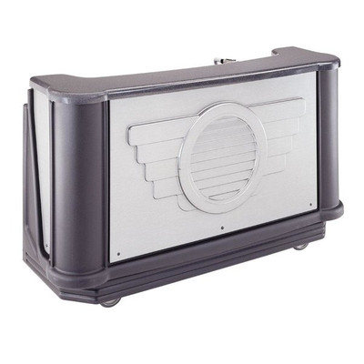 Cambro BAR730DSDX667 77.63" W x 28.5" D x 47.5" H Polyethylene Cambar Portable Bar
