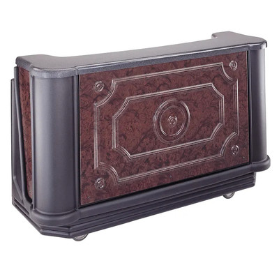 Cambro BAR730DS669 77.63" W x 28.5" D x 47.5" H Polyethylene Cambar Portable Bar