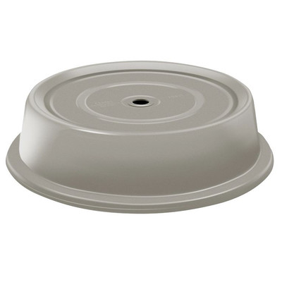 Cambro 911VS191 9.69" Gray Fiberglass Round Versa Camcover Plate Cover - 12/Case