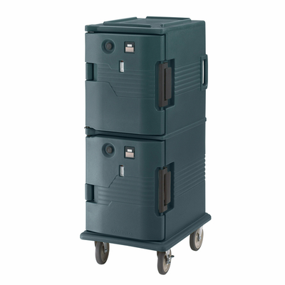 Cambro UPCHTD800192 18.13" W x 3.5" D x 21" H for UPCH 800 Series Ultra Camcart Heated Food Pan Carrier Granite Green Replacement Retrofit Top Door - 110 Volts