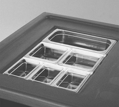 Cambro DIV20148 20.9" L White Divider Bar - 3 Cases