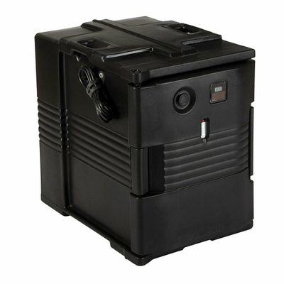 Cambro UPCHD400110 18.13" W x 3.50" D x 21" H for UCPH 400 Series Heated Ultra Pan Carrier Black Replacement Retrofit Door - 110 Volts