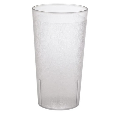 Cambro 1600CW152 17 Oz. Polycarbonate Clear Camwear Tumbler - 48/Case