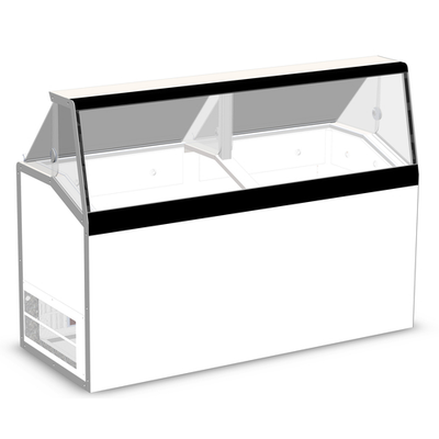 Master Bilt DD-66L 69.25"W Ice Cream Dipping/Display Cabinet