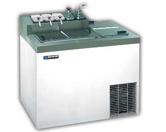 Master Bilt FLR-60 43"W Ice Cream Dipping Cabinet with Flavorail