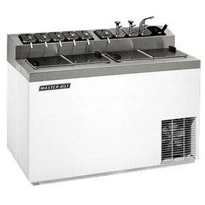 Master Bilt FLR-80 54"W Ice Cream Dipping Cabinet with Flavorail