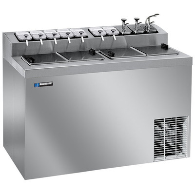 Master Bilt FLR-80SE 54"W Ice Cream Dipping Cabinet with Flavorail