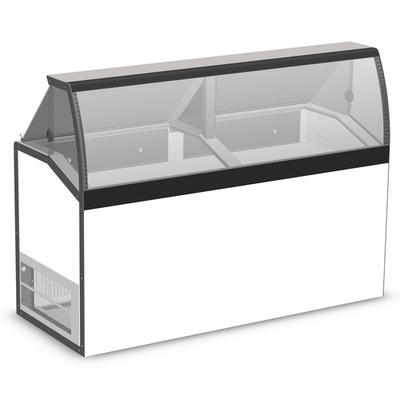 Master Bilt DD-66LCG 69.25"W Ice Cream Dipping/Display Cabinet
