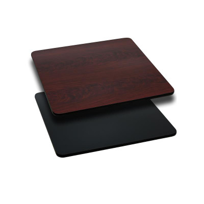 Flash Furniture XU-MBT-2424-GG 24"W x 24"D Reversible Square Table Top