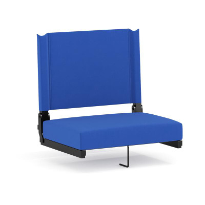 Flash Furniture XU-STA-BL-GG Blue Fabric Canvas Seat and Back Cover Grandstand Ultra-Padded Comfort Seat