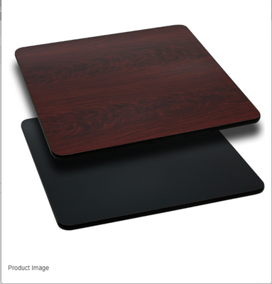 Flash Furniture XU-MBT-4242-GG 42&quot;W x 42&quot;D Reversible Square Table Top
