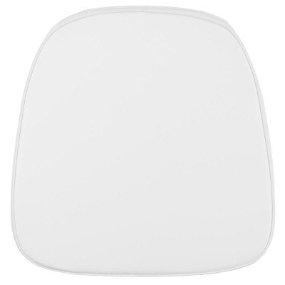 Flash Furniture LE-L-C-SN-WH-GG 15" W x 15" D x 1.75" H Snow White Polyester Chair Cushion