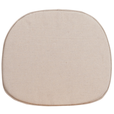 Flash Furniture XU-THIN-GG 17.25&quot; W x 15&quot; D x &quot; H Natural Fabric Seat Cushion