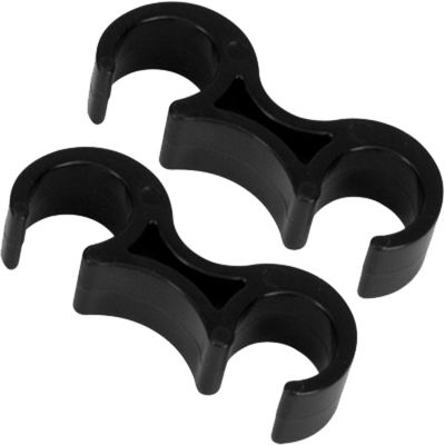 Flash Furniture LE-3-BK-GANG-GG Black Heavy Duty Plastic Ganging Clip