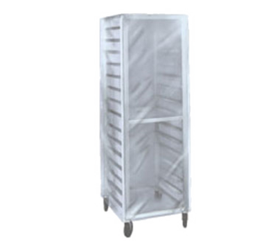 Winholt SRC-58-3Z Heavy Duty Clear Plastic Cover with 3 Reinforced Zippers Bakery Rack Cover