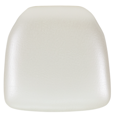 Flash Furniture BH-IVORY-HARD-VYL-GG 15.5&quot; W x 15.5&quot; D x 2&quot; H Ivoy Resin or Wood Chair Cushion