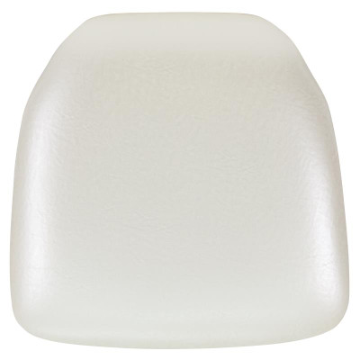 Flash Furniture BH-IVORY-HARD-VYL-GG 15.5" W x 15.5" D x 2" H Ivoy Resin or Wood Chair Cushion