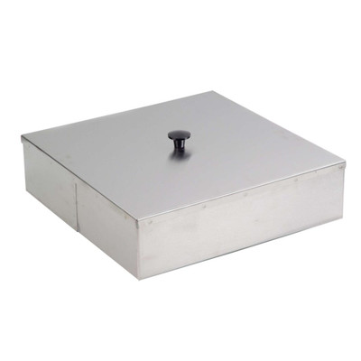 Lakeside 9343 15.75" W Stainless Steel Dish Dispenser Tube Cover