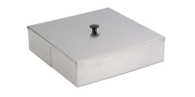 Lakeside 9340 13" W Stainless Steel Dish Dispenser Tube Cover