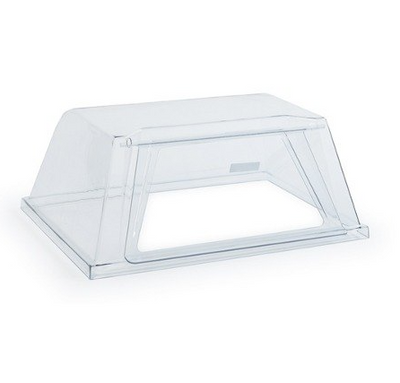 Nemco 8033GD Polycarbonate Self-Serve With Door Roll-A-Guard®