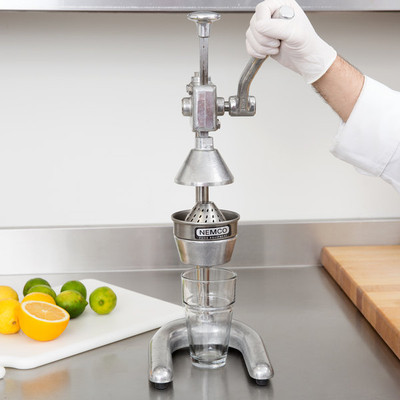 Nemco 55850 Aluminum and Stainless Steel Construction Ergonomic Handle Easy Juicer