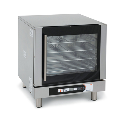 Nemco 6245 23.62" W Stainless Steel Electric Countertop Convection Oven with Steam - 208-240 Volts