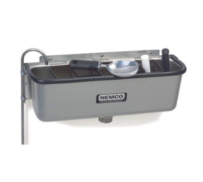 Nemco 77316-19 19" Rubber Bumper Stainless Steel Body Ice Cream Spade Dipper Well