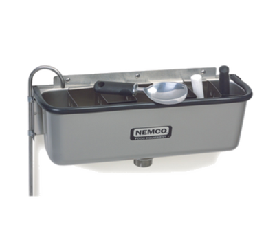 Nemco 77316-19 19" Rubber Bumper Stainless Steel Body Ice Cream Spade Dipper Well