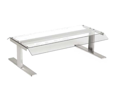 Nemco 8018-CGD Polycarbonate Clear Flat Top Canopy Sneeze Guard