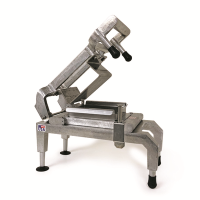 Nemco 55975-1SC-CHT 3/8" Cut Stainless Steel Blades Non-Skid Feet (Scalloped) Easy Chicken Slicer