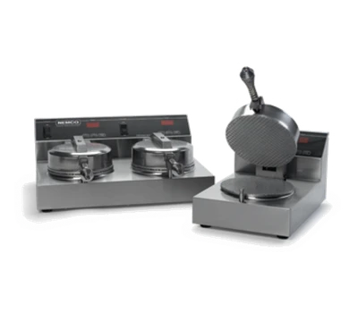 Nemco 7030A-2 Stainless Steel Construction Fixed Cast Aluminum Lock Down Grid Dual Cone Baker - 120 Volts