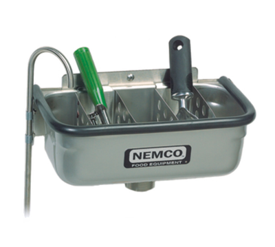Nemco 77316-13A 13" Rubber Bumper Stainless Steel Body Ice Cream Spade Dipper Well