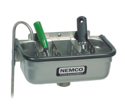 Nemco 77316-13A 13" Rubber Bumper Stainless Steel Body Ice Cream Spade Dipper Well