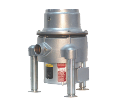 Master Disposers B5-L-BASIC 10 5/8" Dia. Gray Cast Iron Housing Low Chamber "B" Series Food Waste Disposer - 5 HP 3-Ph