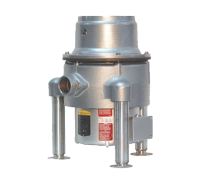 Master Disposers B5-L-BASIC 10 5/8" Dia. Gray Cast Iron Housing Low Chamber "B" Series Food Waste Disposer - 5 HP 3-Ph