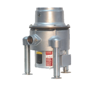 Master Disposers B5-O 10 5/8" Dia. Gray Cast Iron Housing Offset Chamber "B" Series Food Waste Disposer - 5 HP 3-Ph